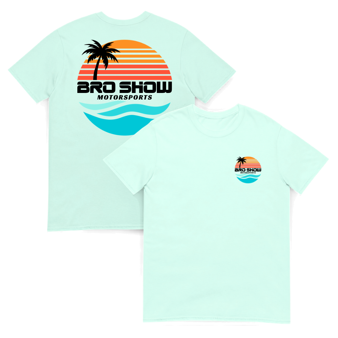 Bro Show Motorsports Unisex T-Shirt - Mint
