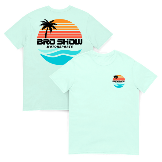 Bro Show Motorsports Unisex T-Shirt - Mint