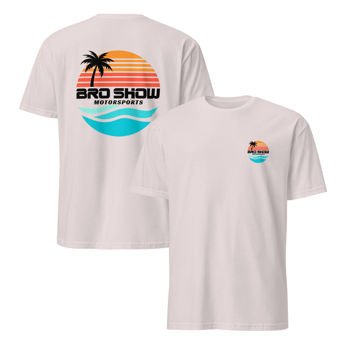 Bro Show Motorsports Unisex T-Shirt - Gray